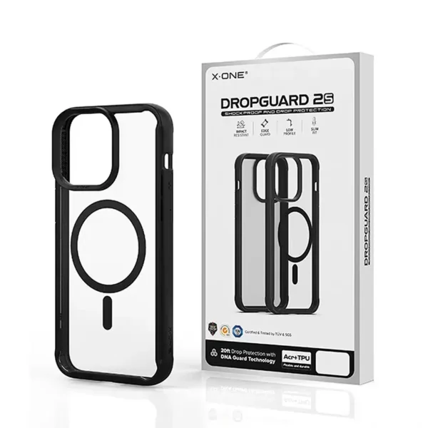Capa de iPhone com MagSafe transparente