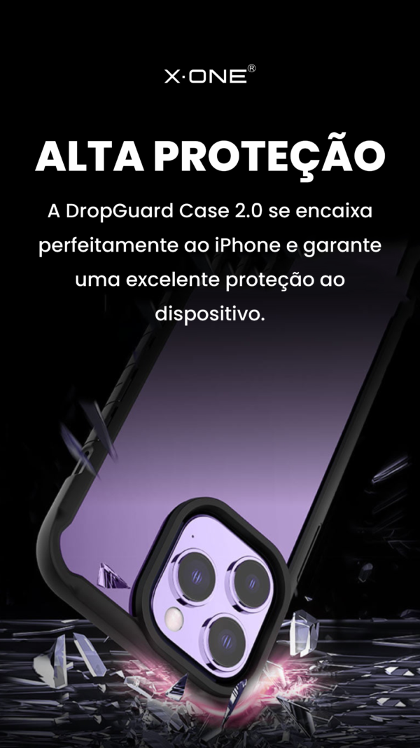 Capa para iPhone Anti-impacto X-One® DropGuard Case 2.0 - Imagem 8